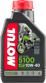 MOTUL 5100 4T Synthetic Blend Oil  - 10W-40 - 1L 104066