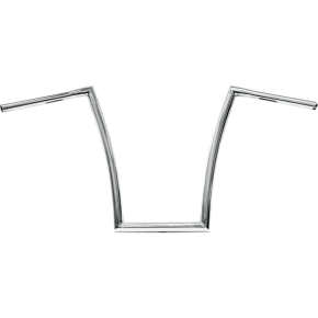 Todds Cycle Handlebar - Strip - Fat Bobber - 1-1/4" - 17" Rise - Chrome 0601-2722