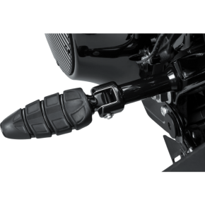 Kuryakyn Passenger Adapter - Black - Softail