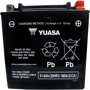 AGM Battery - YIX30L-BS-PW YUAM6230XPW