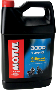 MOTUL 3000 Mineral 4T Engine Oil - 10W-40 - 1 U.S. gal. 107693