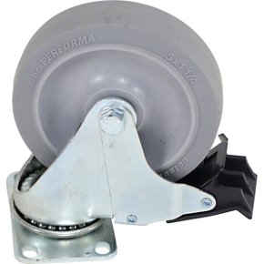 Wheel 5" Caster Wheel-Brake PWC-WHBRK