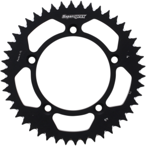 Rear Sprocket - Black - Husqvarna/KTM - 46 Tooth RAL-4-46 BLK