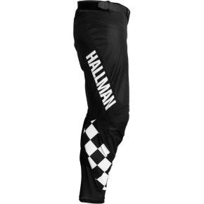 Hallman Differ Cheq Pants - Black/White - 28 2901-9516