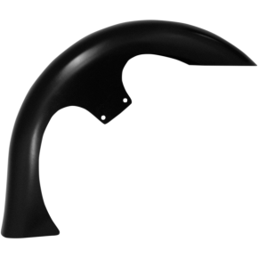 Klock Werks Slicer Front Fender Kit - For Raked Frames - Black - Steel - 26" KW050102512014