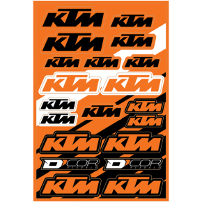 Decal Sheet - KTM Cor2 40-30-101