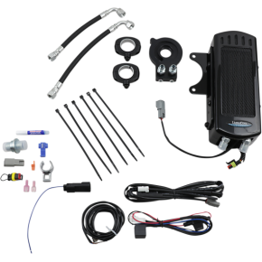 Ultracool Frame Mount Oil Cooler Kit - Black - M8 SMT8-1G