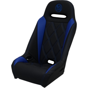 Extreme Seat - Big Diamond - Black/Blue EXBUBLBDR