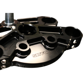 Slyfox 49 mm Triple Clamps - Black Anodized SF14TK-2