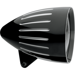 5 3/4" Headlight Housing - Revolver Rocket - Black 1-5811ZA