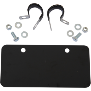 Moose Racing License Plate Holder - Black