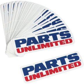 Parts Unlimited Decals - 50 Pack DIS73