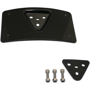 Custom Dynamics Radius License Plate Mount - Black CD-PFM-B