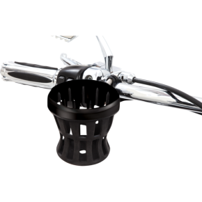 Drink Holder -  1-1/4" Handlebar Mount - Black 50615