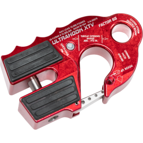 Ultrahook Xtv Winch Shackle Mount Red