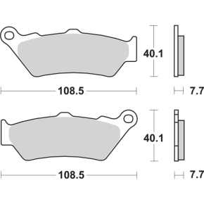 LS Brake Pads - 674LS 674LS