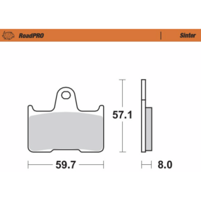 Brake Pads - Sintered Series 404402-PU