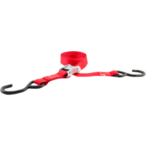 Buckle Tie-Down - 1" x 5-1/2' - 4 Pack -Red 05605