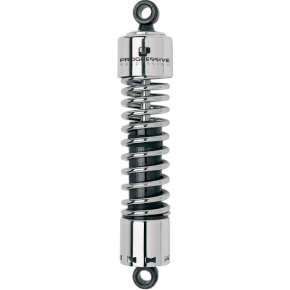 Progressive Suspension Shock - 412 Series - 11.5" - Standard - Chrome - XL - '04-'19