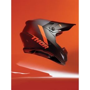 Sector Helmet - Chev - Charcoal/Orange - XS 0110-7336