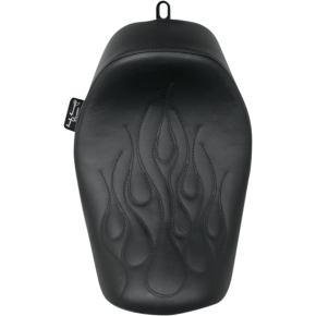 Danny Gray Buttcrack™ Solo Seat - Black - Flame Stitched - FXD '06-'17 22-603F