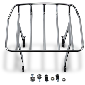 Detachable Solo Rack - FLHC - Chrome 602-2614