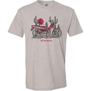 Honda Trail 125 T-Shirt - Gray -  Small NP21S-M2469-S