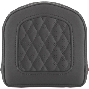 Sissy Bar Pad - Lattice Stitched - Black 0408SM