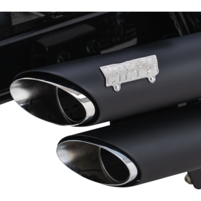 Shortshots Staggered Exhaust System - Black 48319