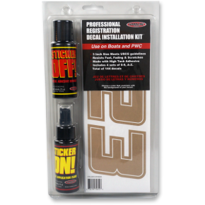 Decal Registration Kit - Brown BROWN900