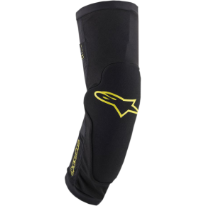 Paragon Plus Knee Guards - Black/Yellow - XL 1652419-1047-XL