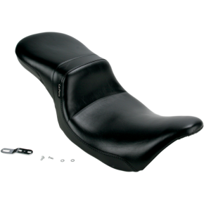 Le Pera Daytona 2-Up Seat - Without Backrest - Smooth - Black - FLHT '08-'22 LK-567