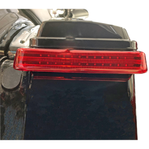 Custom Dynamics Saddlebag Lights - SS8 - Black/Red PB-SB-SS8-BR