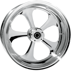 Rc Components Nitro Rear Wheel - Single Disc/No ABS - Chrome - 16"x3.50" 16350-9970-92C