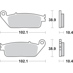 LS Brake Pads - ST1100 - 654LS 654LS