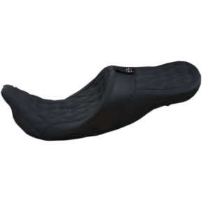 Danny Gray Longhaul Air Seat - 2Up - XL - Diamond Stitch - Backrest Capable 21-413DIAAIR