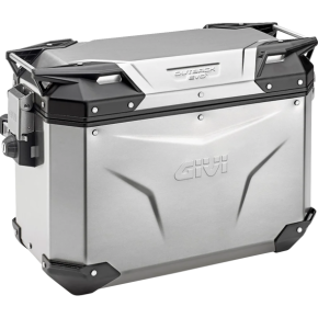 Outback Evo Side Case - Left - 48 Liter - Silver OBKE48ALA