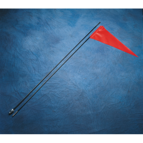 Flag and Pole - 7' White Pole - 5 Pack 10B