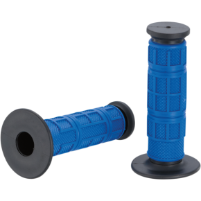 Moose Racing Blue Full Waffle Qualifier Grips