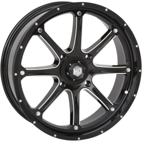 Sti Tire  Wheel HD4™ Wheel - Front/Rear - Black - 20x6.5 - 4/156 - 4+2.5 (+10 mm) 20HD403