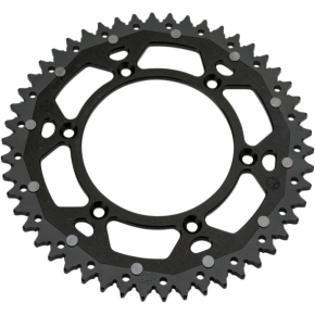 Moose Racing Dual Sprocket MSE - Black - 48-Tooth - 1210-1460