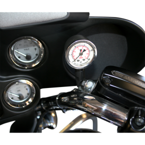 Remote Oil Pressure Gauge/Line Kit - Black 9019