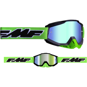 PowerBomb Goggles - Rocket - Lime - Green Mirror F-50037-00007