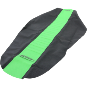 Pleated Seat Cover - Green Top/Black Sides 96341GK