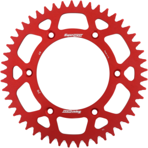 Rear Sprocket - Red - Honda - 49 Tooth RAL21049RED