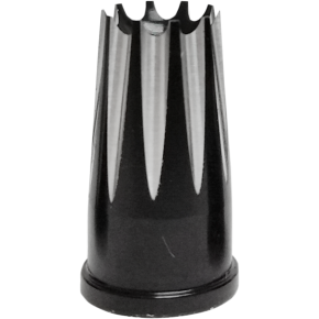 Valve Stem Cap - Excalibur - Black - Anodized SVC-309-ANO-EX