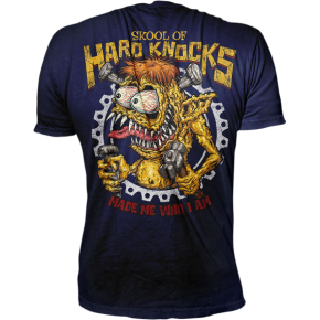 Skool of Hard Knocks T-Shirt - Blue - 5XL LT20896-5XL