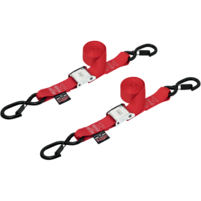 Cam Tie-Downs - 1-1/2" x 5-1/2' - Red 28621-S