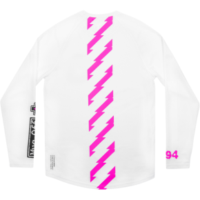 Riders Long-Sleeve Jersey - White - 2XL 20491