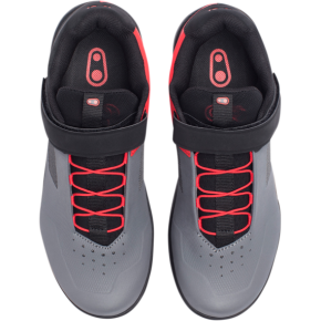 Stamp Speedlace Shoes - Gray/Red - US 12 STS07030A-12.0